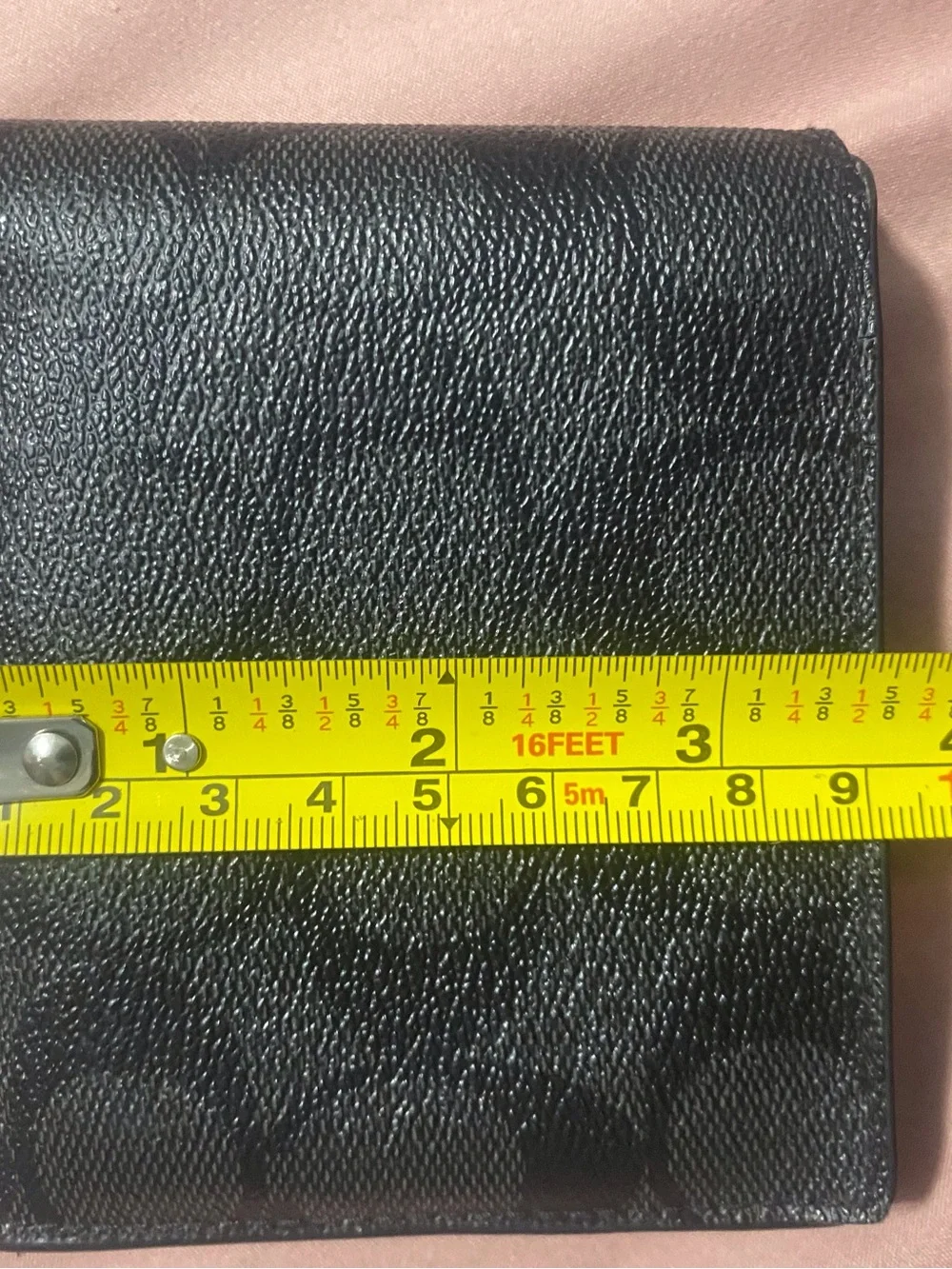 Coach Men's Black Signature Leather Wallet